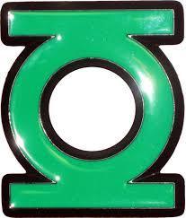 Green Lantern Cut-Out Logo Adult Unisex Halloween Cosplay Costume Belt Buckle