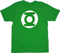 Green Lantern Logo Youth Kids Halloween Cosplay Costume T-shirt