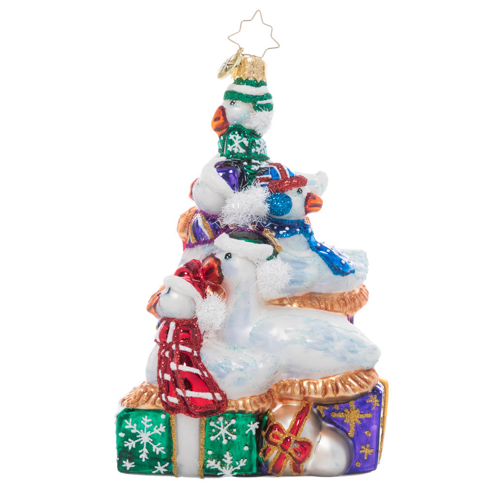 Take a Gander Glass Ornament
