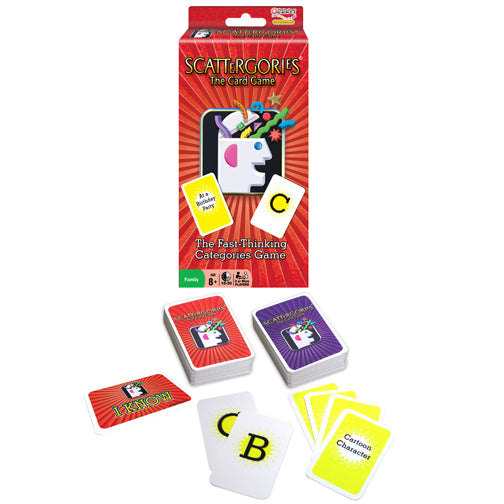 Scattergories Card Game