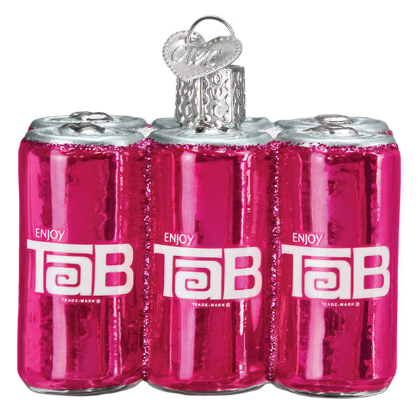 Tab Six Pack  Ornament