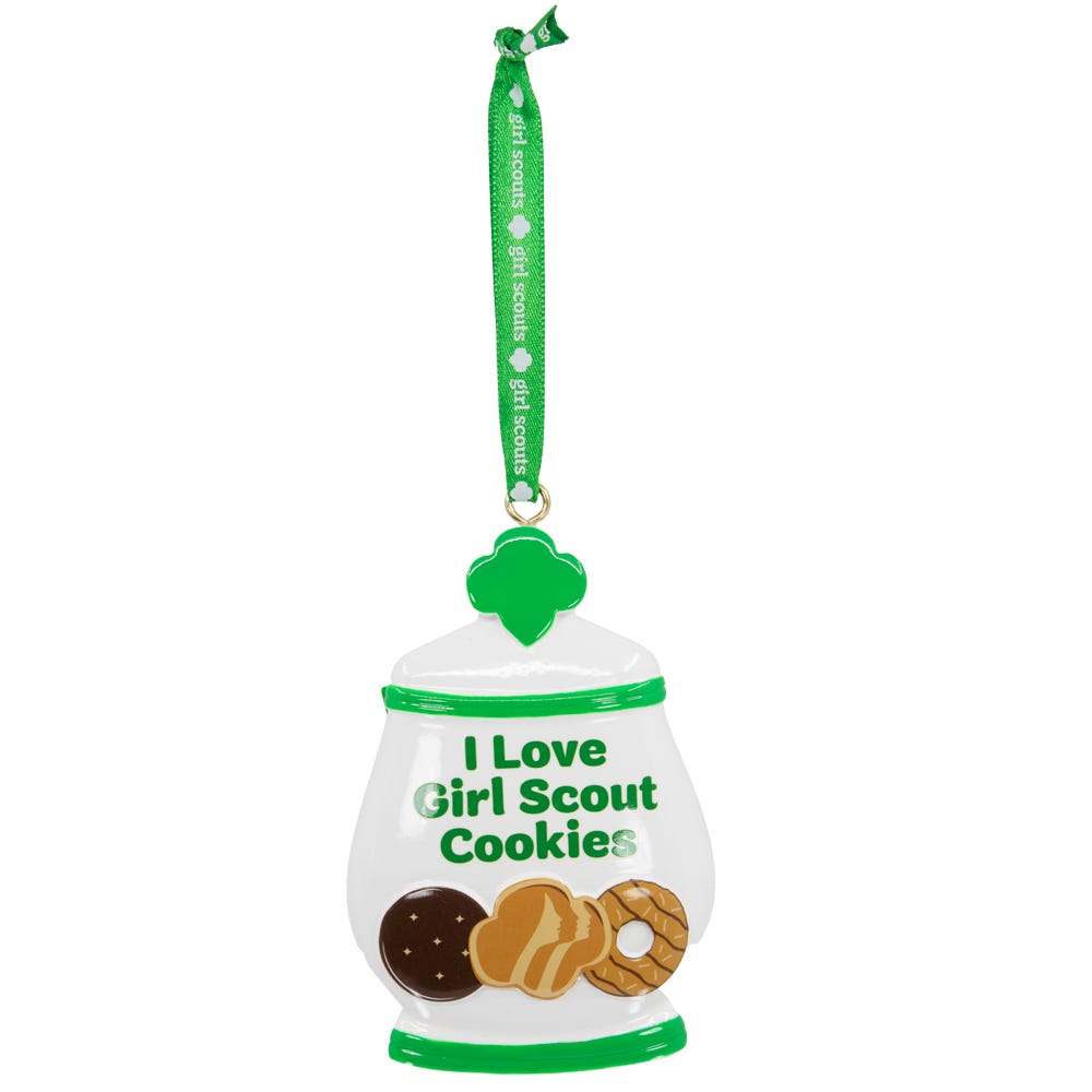 Girl Scouts Cookie Jar Ornament