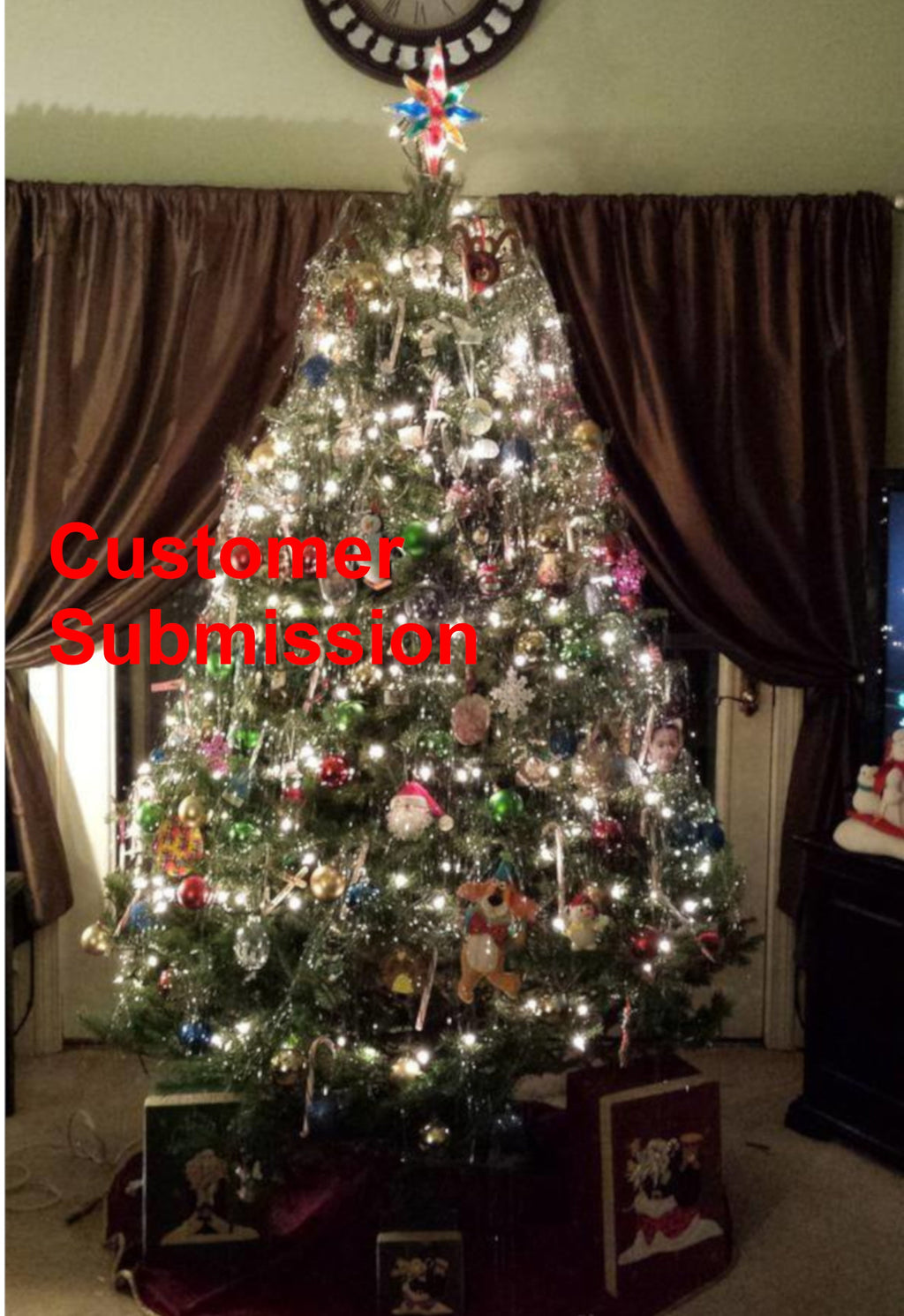 Real Christmas Trees Delivered 7 Foot Premium Balsam-Fraser Fir Hybrid