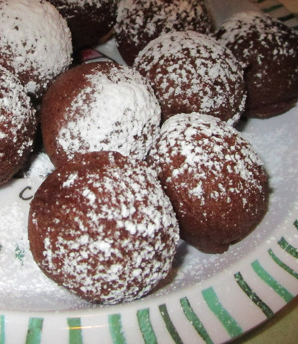 Munchkins, Gluten Free, Dairy Free, Christmas Treats, Peanut Free, Oat Free, School Safe, Classroom Party, Donut Hole, Vanilla, Chocolate