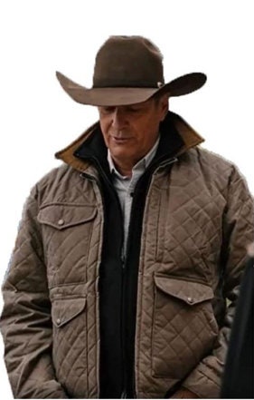 Handmade  Yellow Stone Kevin Costner Jacket Handmade Costume.