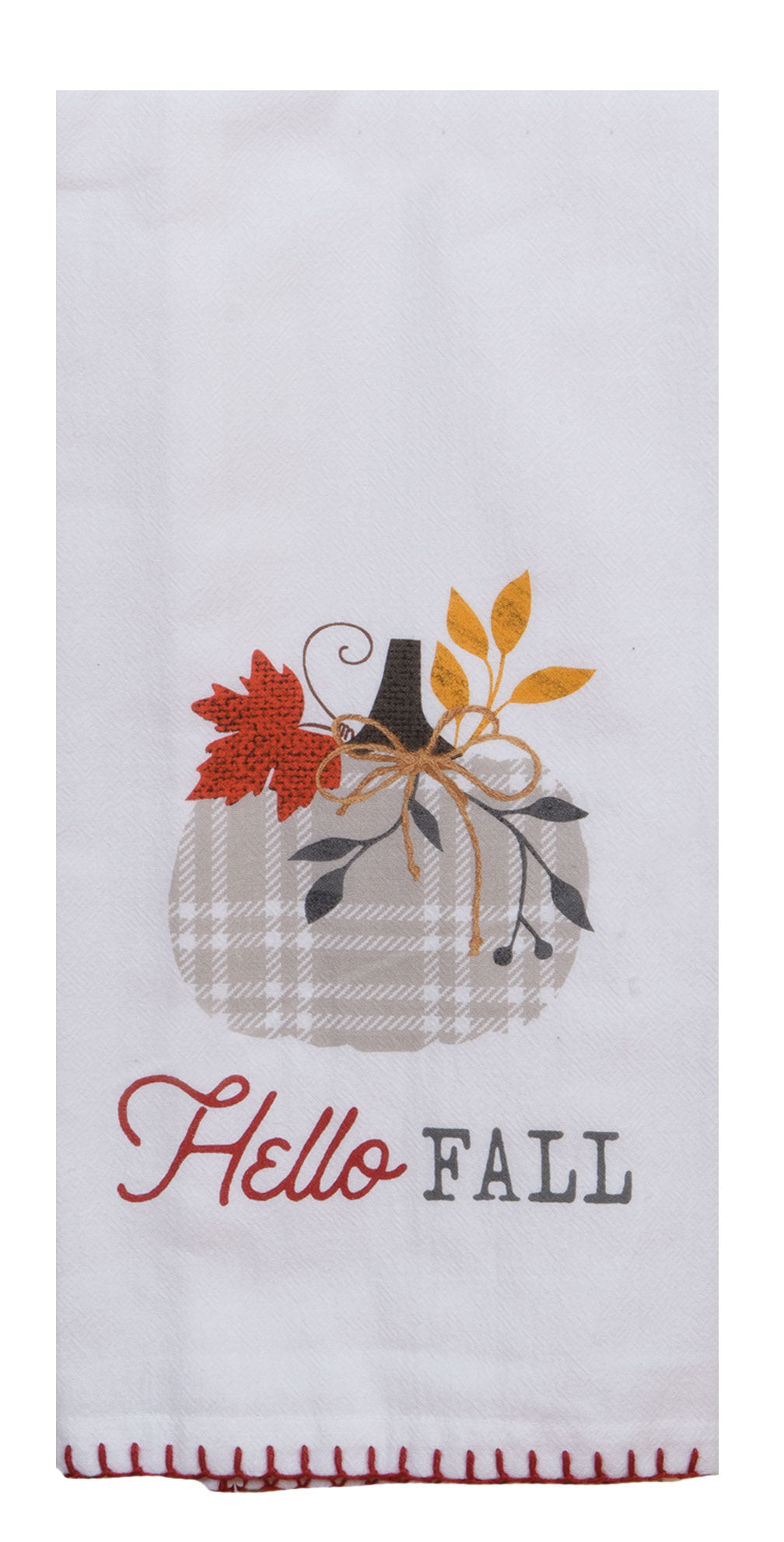 Harvest Blessings Hello Fall Flour Sack Towel
