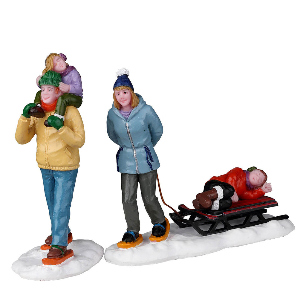Long Day Snowshoeing - 2 Piece Set
