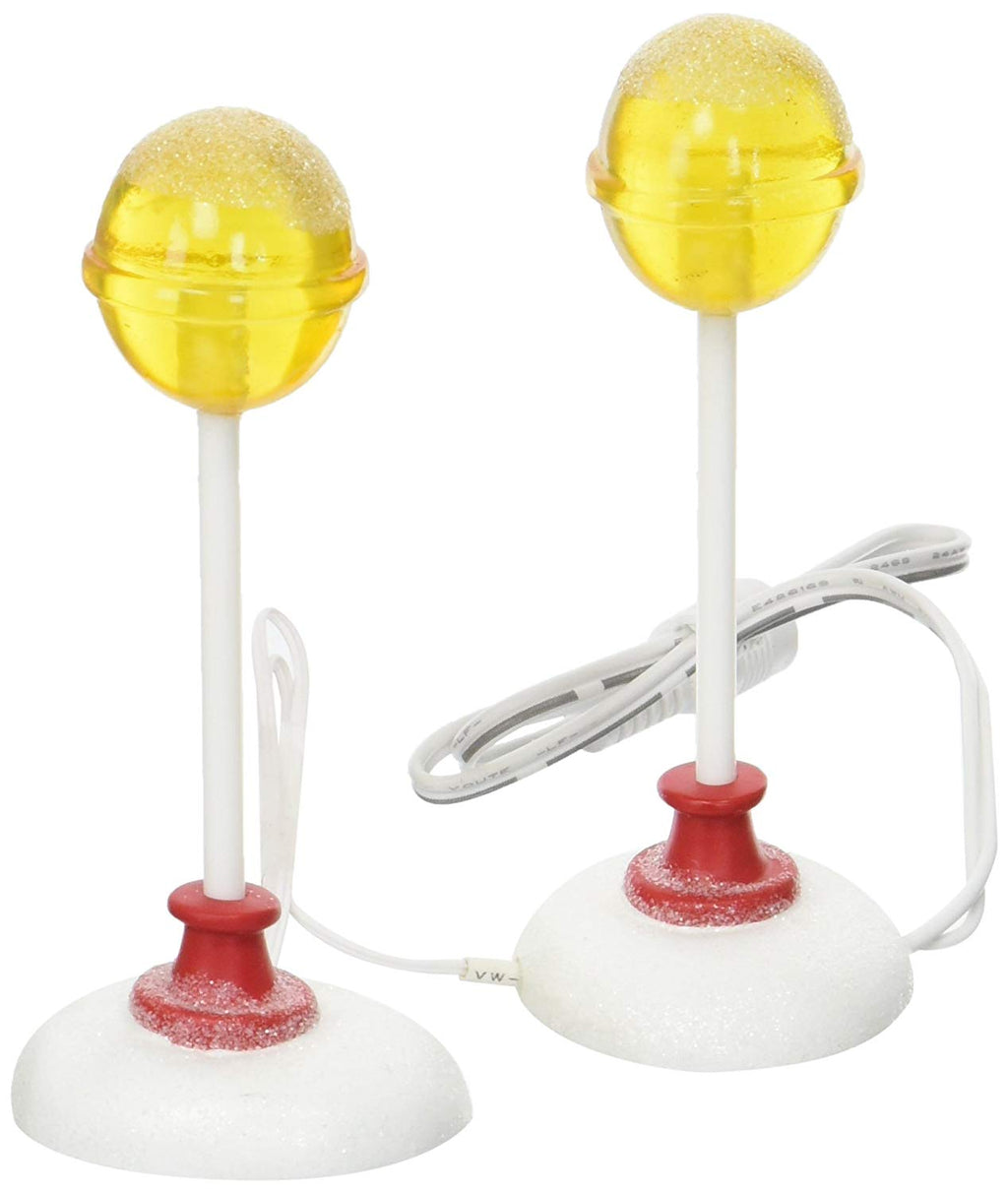 Lit Candy Corner Street Light