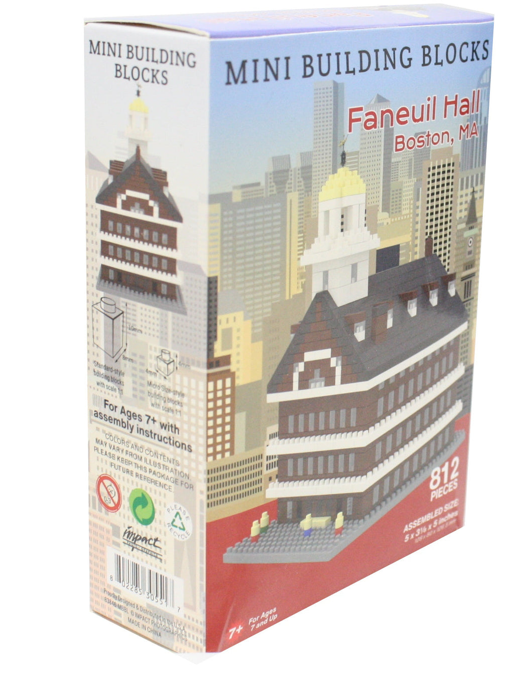 Mini Building Blocks - Faneuil Hall