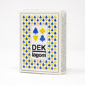 DEK of Cards: lagom (Sweden) - Impeccably Designed Scandinavian Playing Cards
