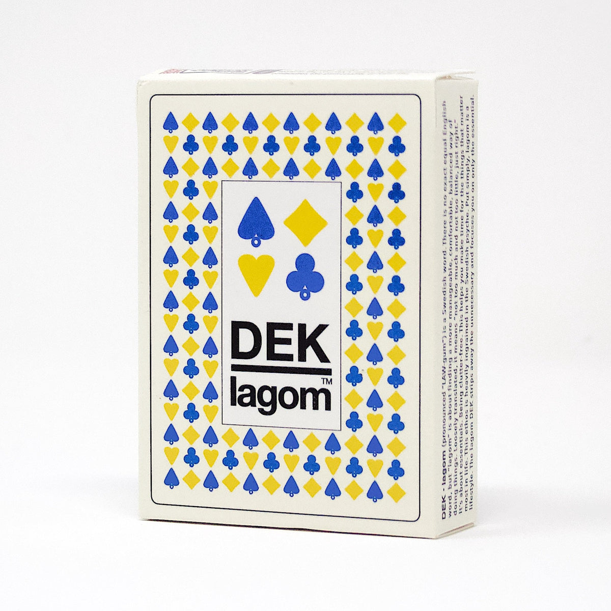 DEK of Cards: lagom (Sweden) - Impeccably Designed Scandinavian Playing Cards