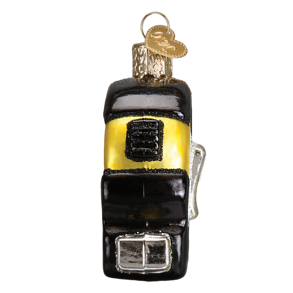 Tape Measure Glass Ornament