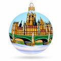 Big Ben, London, United Kingdom Glass Ball Christmas Ornament 3.25 Inches