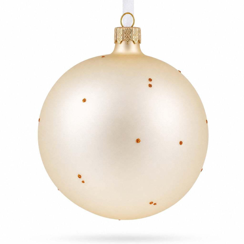 Guinea Pigs Glass Ball Christmas Ornament 4 Inches