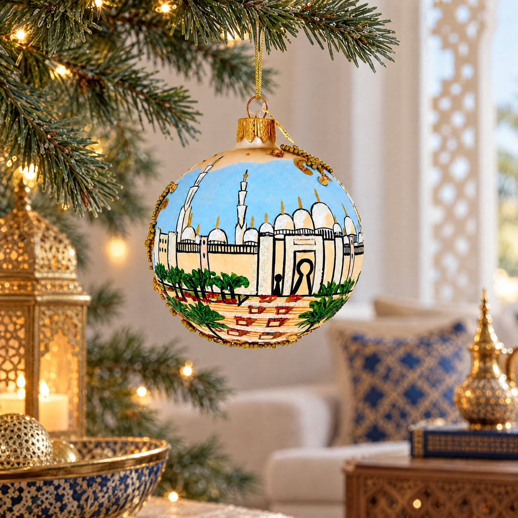 Sheikh Zayed Grand Mosque, Abu Dhabi Glass Ornament