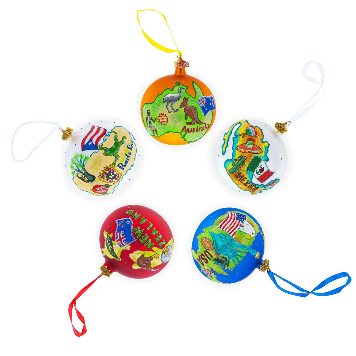 Teatro Colon, Buenos Aires, Argentina Glass Ball Ornament 3.25 Inches