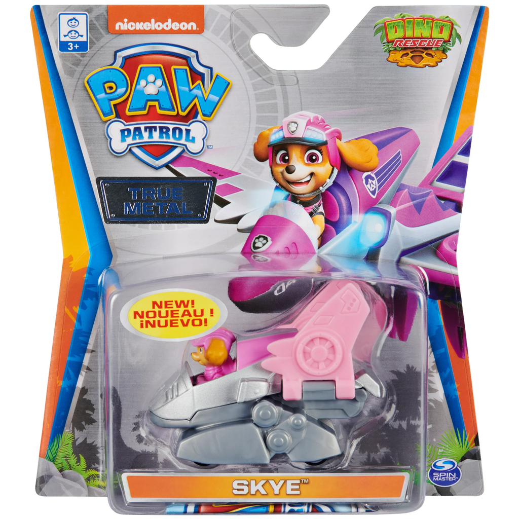 Paw Patrol True Metal - Dino Rescue Skye Diecast Car