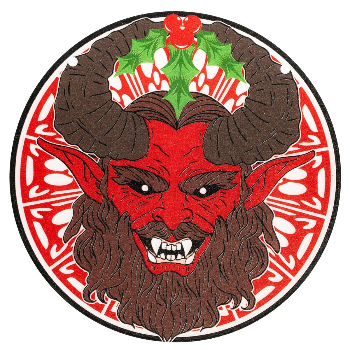 Krampus 6-Inch Suncatcher Halloween Xmas Ornament Window Home Decor Gift
