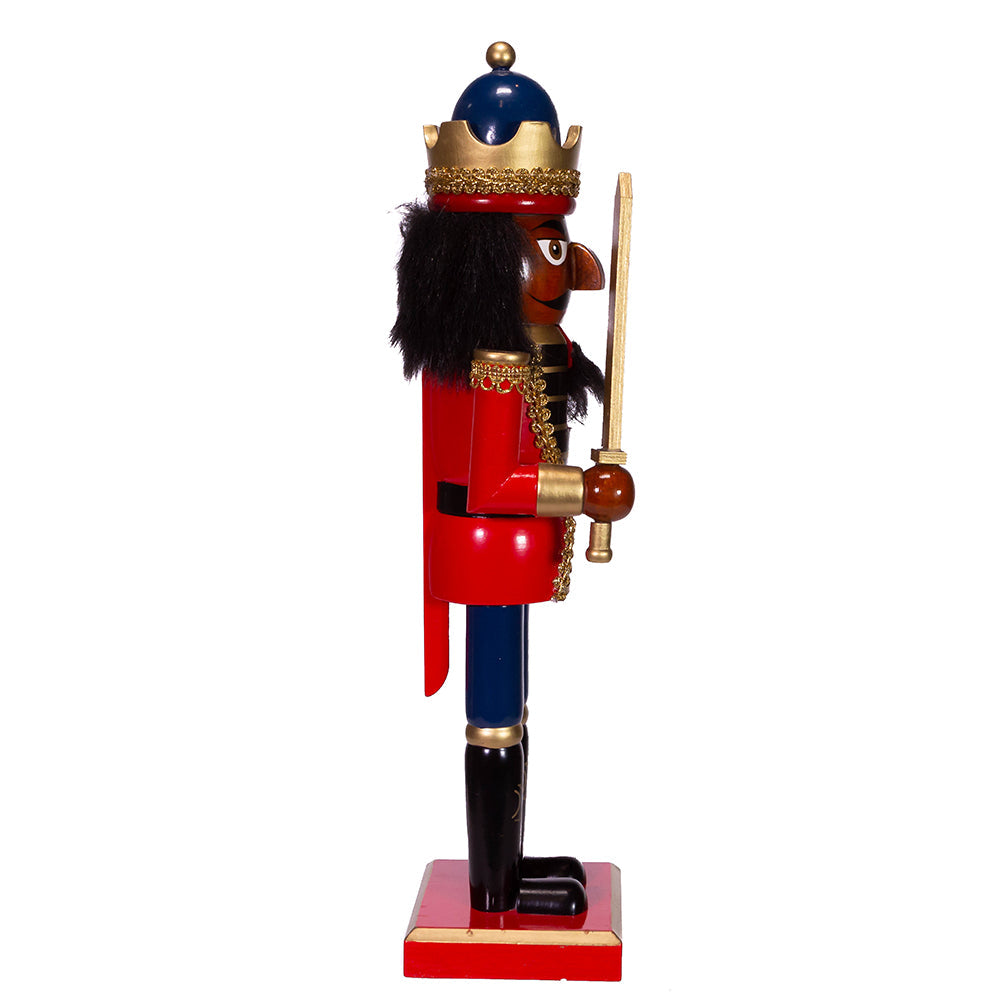 14" African American King Nutcracker