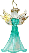 Crystal Birthstone Angel Ornament - December