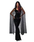 Dreamgirl Lace Cape with Hood