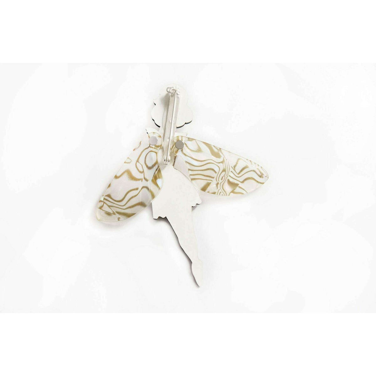 Butterfly Woman Halloween Brooch by Laliblue
