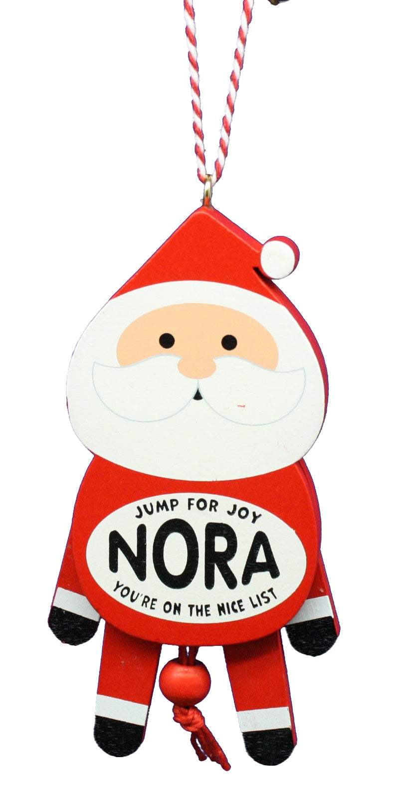 Dancing Wooden Ornament (L - Z) -