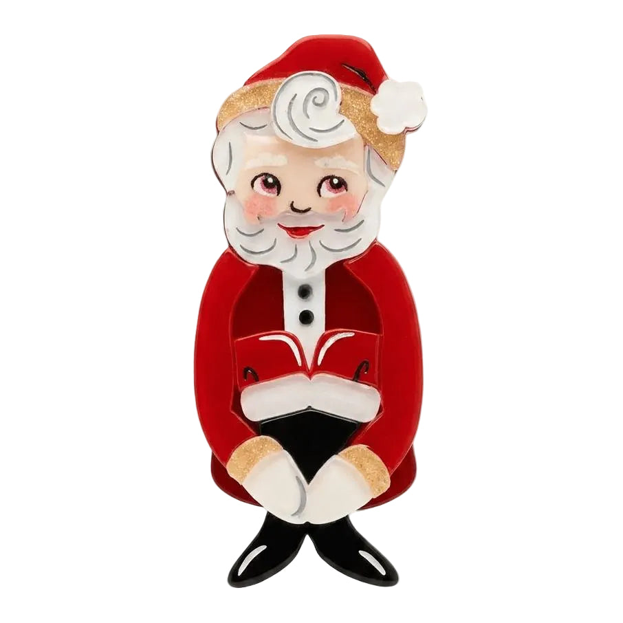 Mary Kitschmas KneeHugger Brooch by 50's Vintage Dame x Lipstick & Chrome