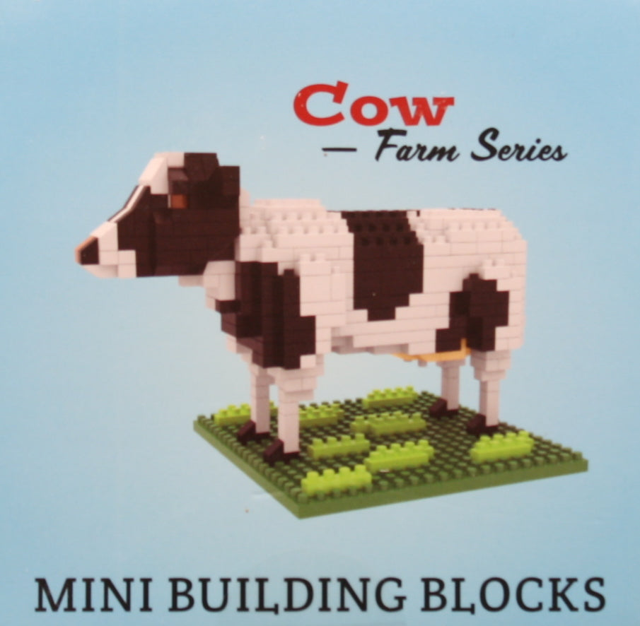 Mini Building Blocks - Farm Series - Cow