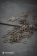 Loose Flat Rings With Rivets 9mm Stainless Steel 1 kg
