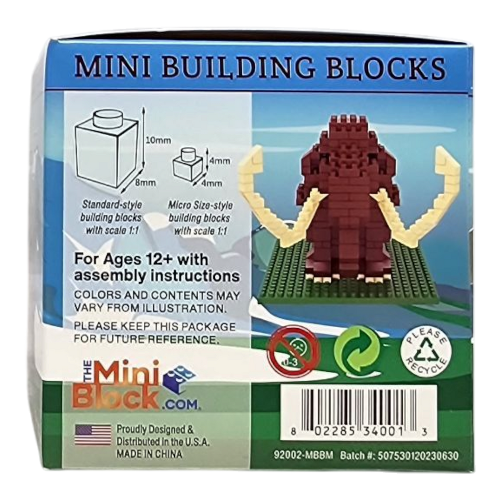 Mini Building Blocks - Wooly Mammoth