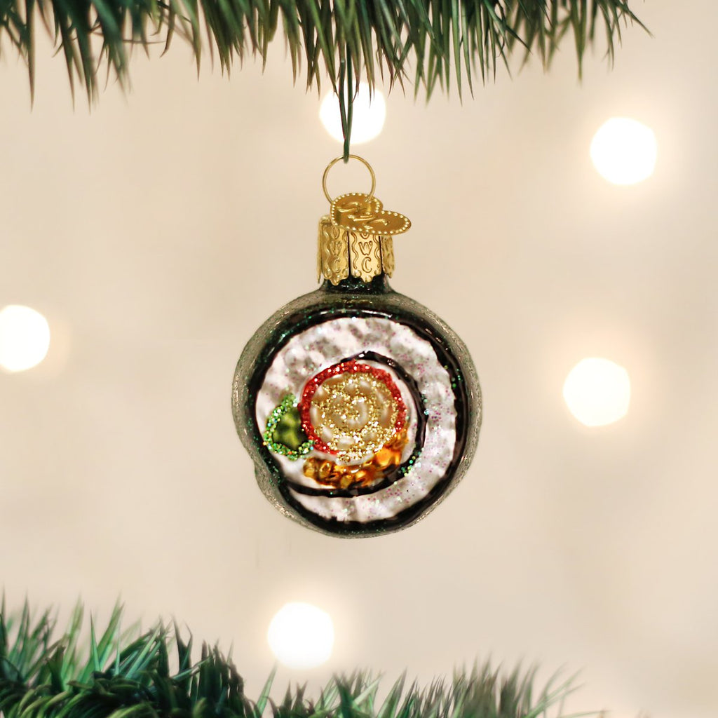 Sushi Glass Ornament