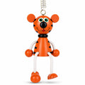 Jumping Tiger Wooden Doll on a Spring 6 Inches