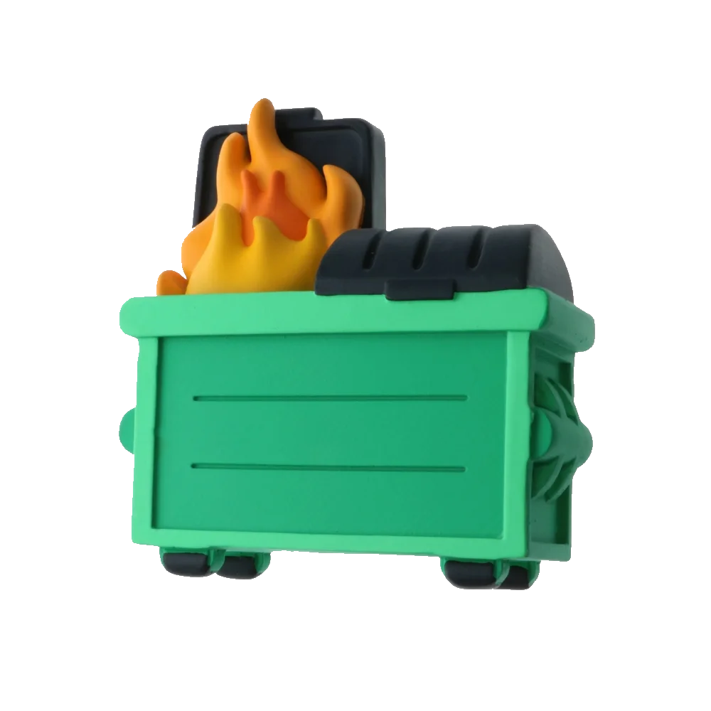 Dumpster Fire Ornament