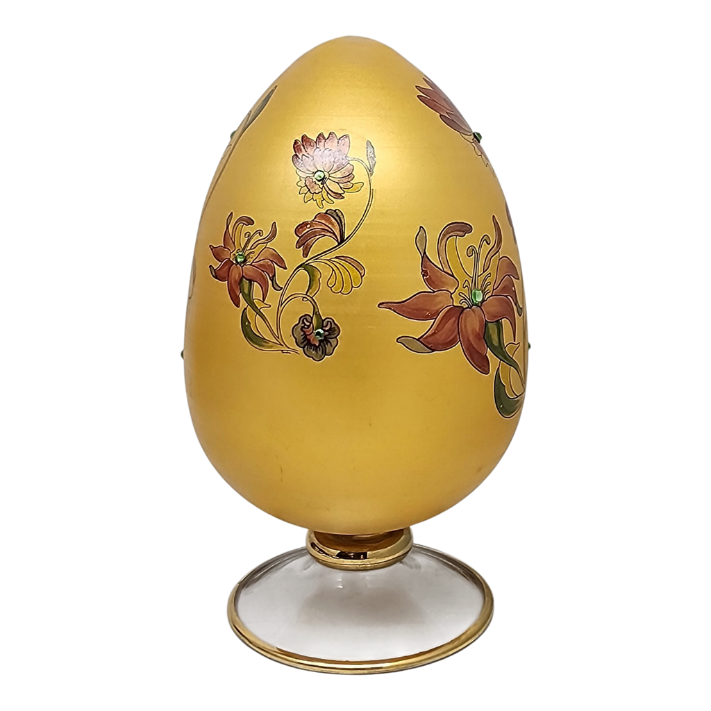 Egg With Wildflower And Vines