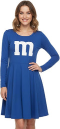 M Team Long Sleeve Women’s Halloween Cosplay Costume Dress (6 Colors)
