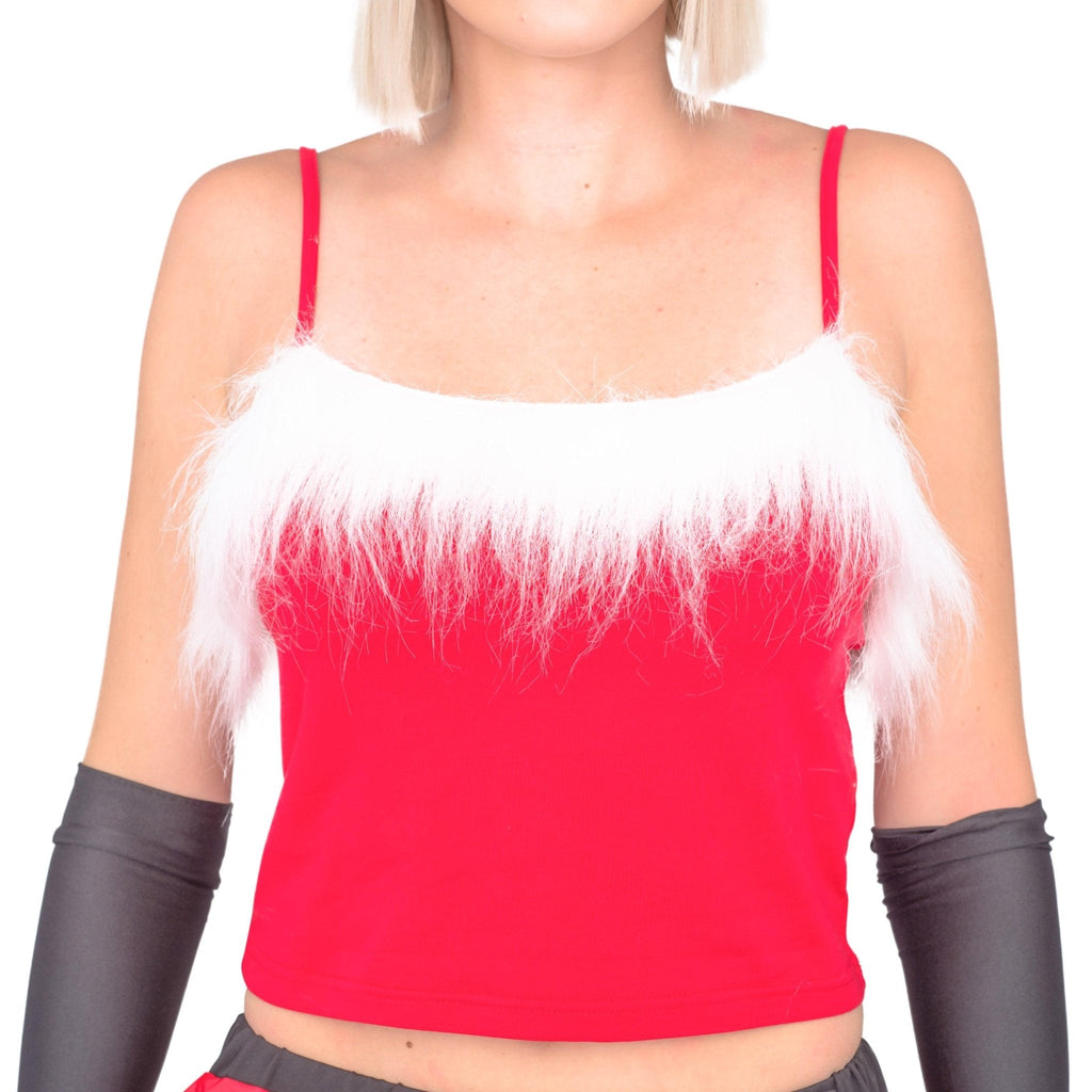 Mean Girls Jingle Bell Santa Claus Women's Halloween Costume Set