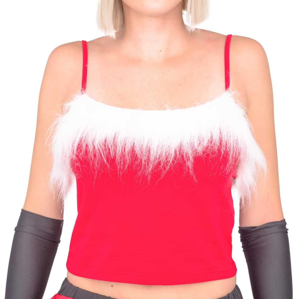 Mean Girls Jingle Bell Santa Claus Women's Halloween Costume Set