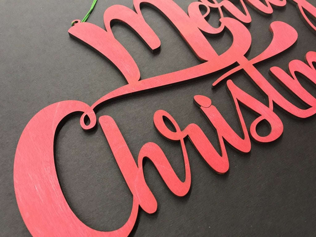 Merry Christmas Sign