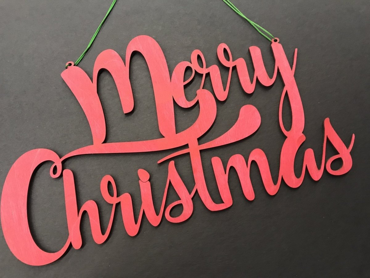 Merry Christmas Sign