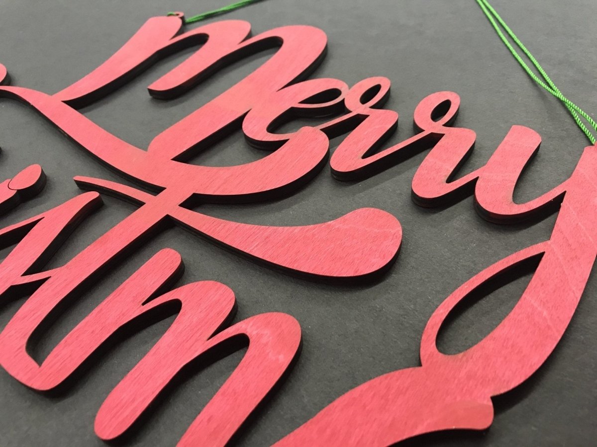 Merry Christmas Sign