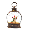 Lighted Waterglobe Lantern - Snowman - 5 inch