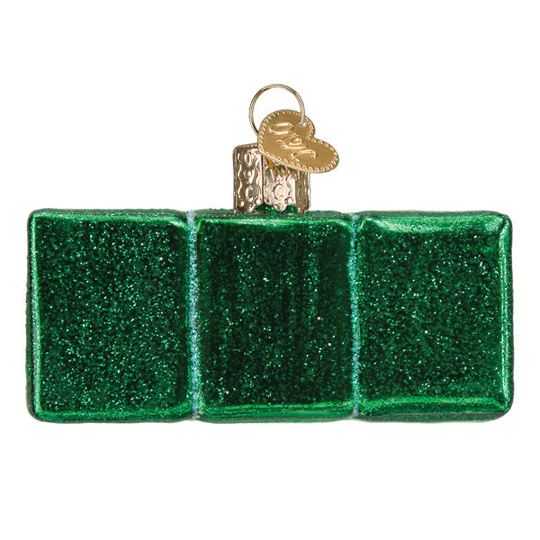 Mahjong Glass Ornament