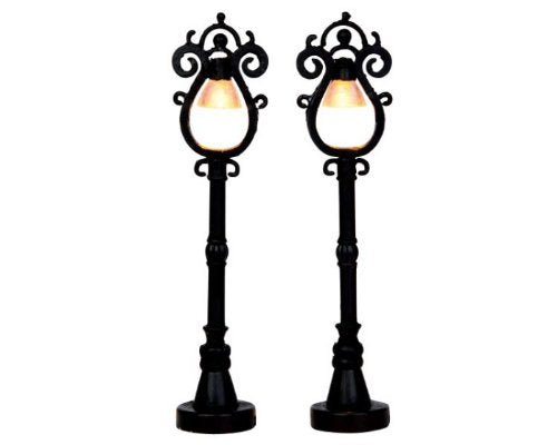 Parisian Street Lamps - Set of 2