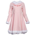 Mrs. Elf Pink Women's Deluxe Halloween Cosplay Costume Set