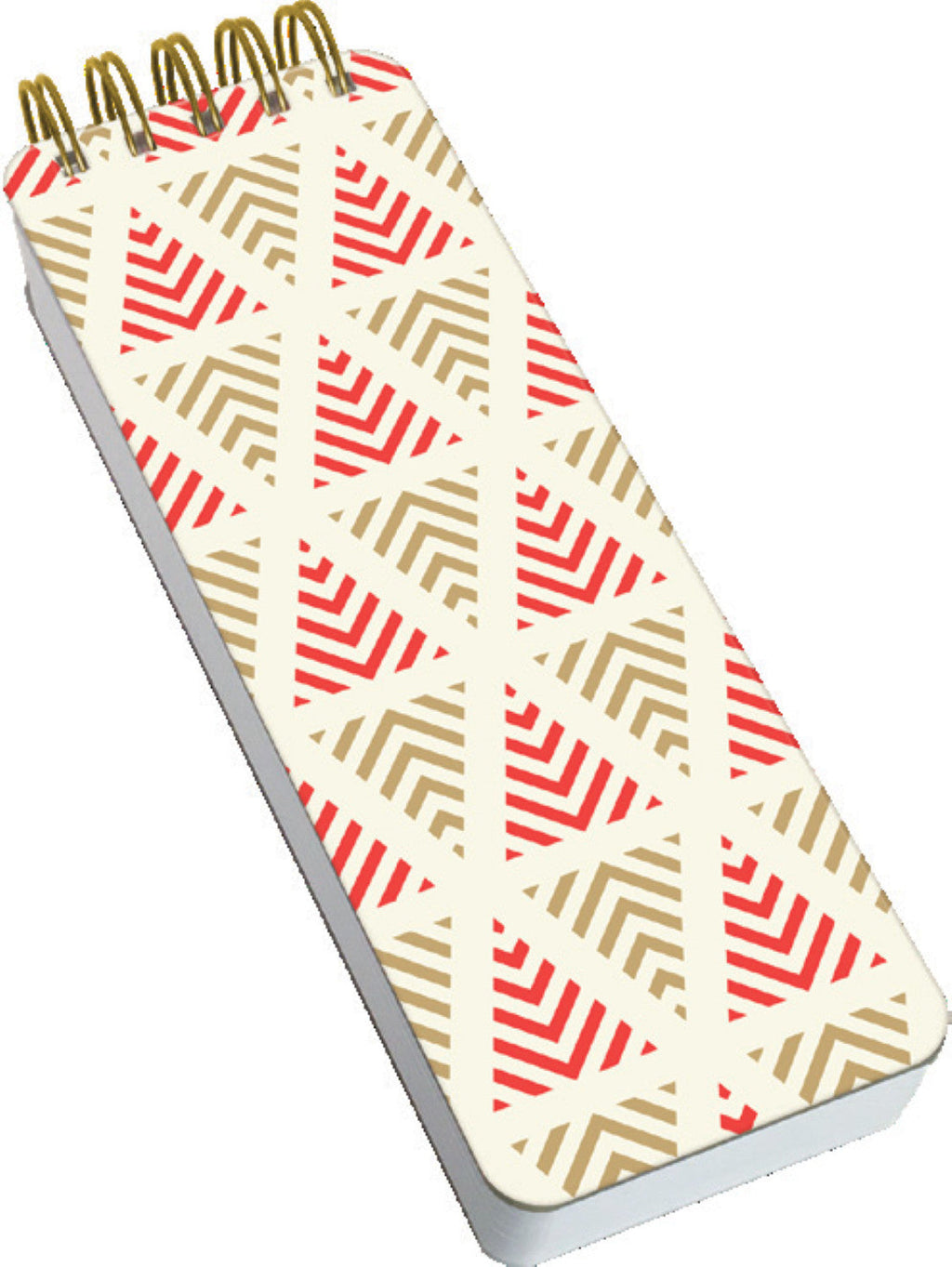 Tall Spiral Holiday Notebook - Trees