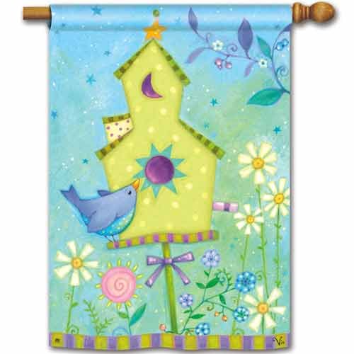 Spring Garden Standard Flag - 28x40