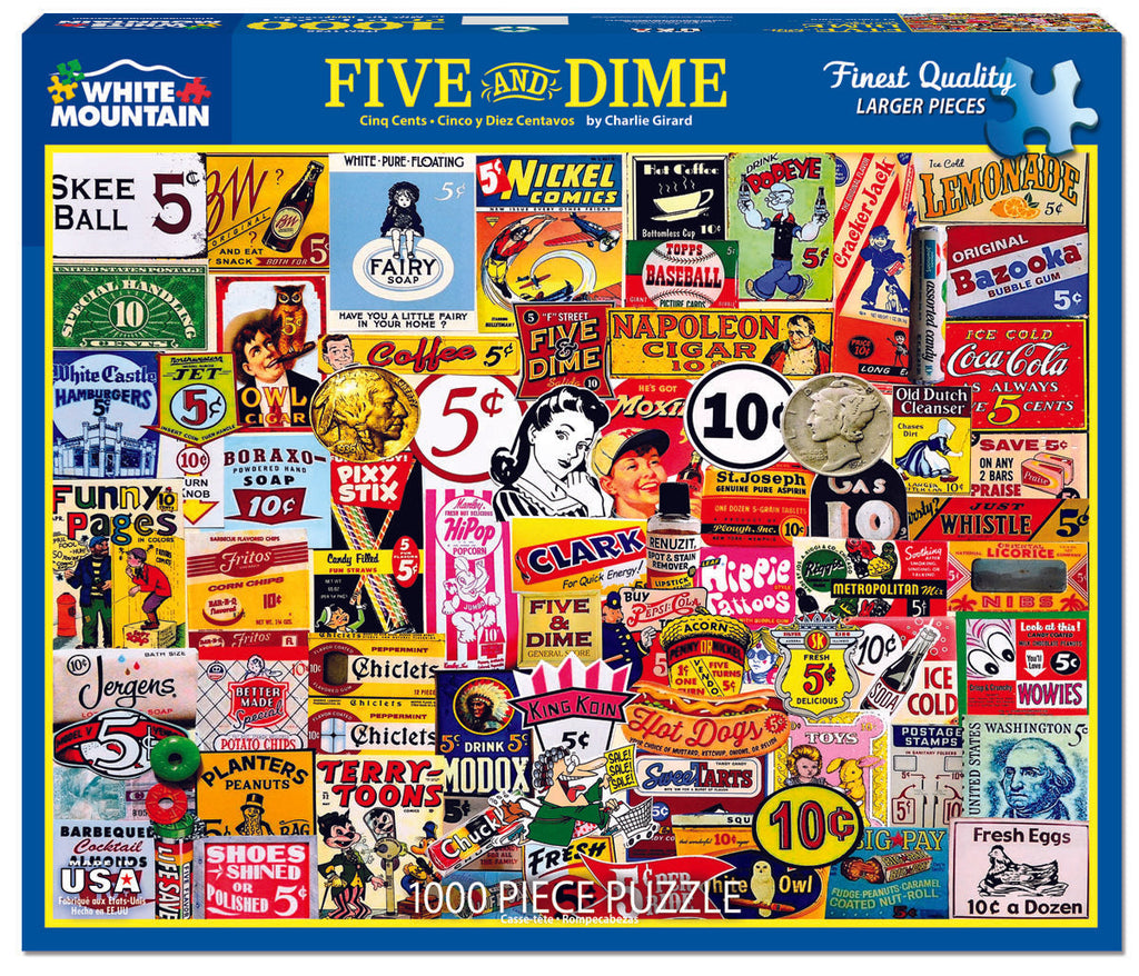 Five & Dime - 1000 Piece Jigsaw Puzzle