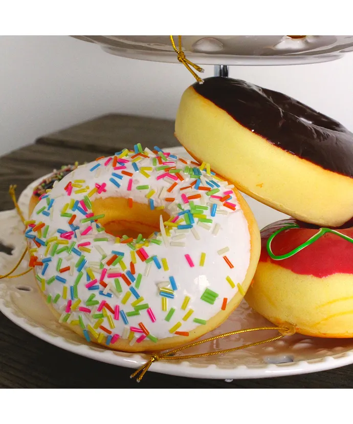 Foam Donut Ornament -