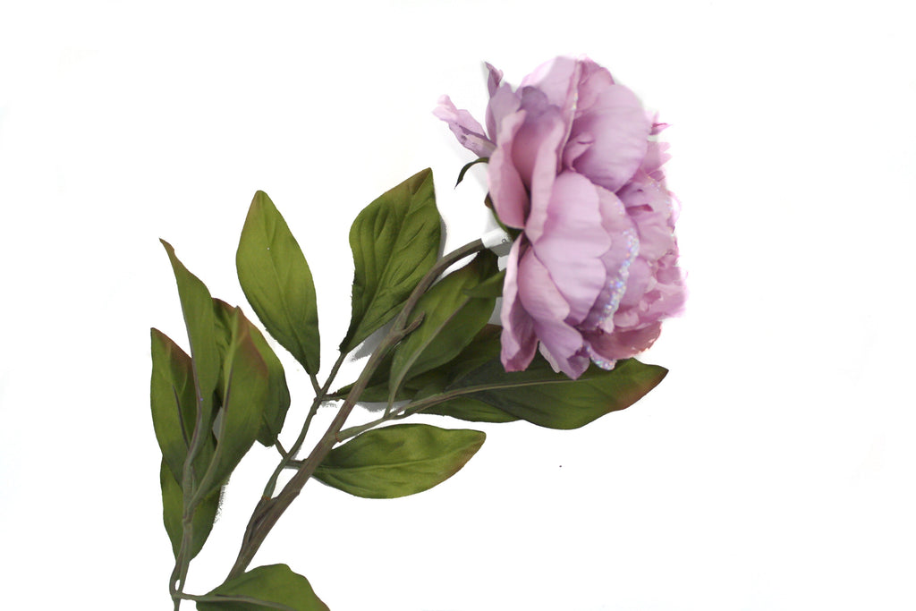 Everyday Longstem Peony Glitter - Lavender - 26 inch
